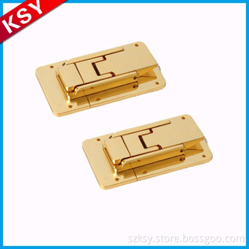 At Low Price Short Time Delivery Fashion Bag Rectangle Handbag Metal Ellipse Turn Lock For Purses